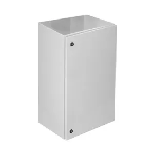 Outdoor rack DATACOM 15U 600x400 IP65 grey — 15U wall/stand mount cabinet for networking equipment