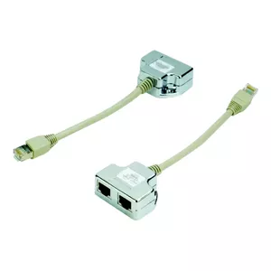 Network and Telephone Adapter DATACOM 4252 STP CAT5E for PC and Phone
