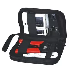 Network kit DATACOM 4596 — case, tester and tools set for network installation