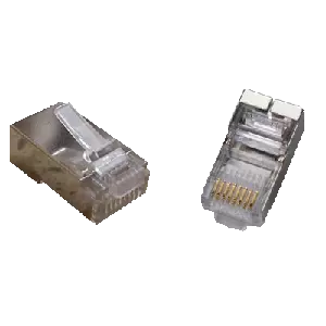 RJ45 STP Cat5e 8P8C разъём DATACOM 100 шт для цельных/многожильных проводов
