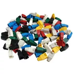 Защитные колпачки для RJ45 DATACOM 43621 для больших разъемов Cat6, упаковка 100 шт.