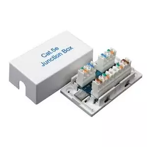 Connection box SOLARIX CAT5E UTP KRJ45-VEB5 8p8c LSA+ — 8-position RJ45 termination