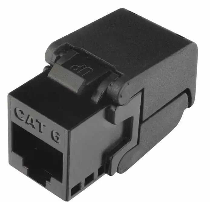 Keystone Jack SOLARIX CAT6 UTP SXKJ-6-UTP-BK-SA Photo 1