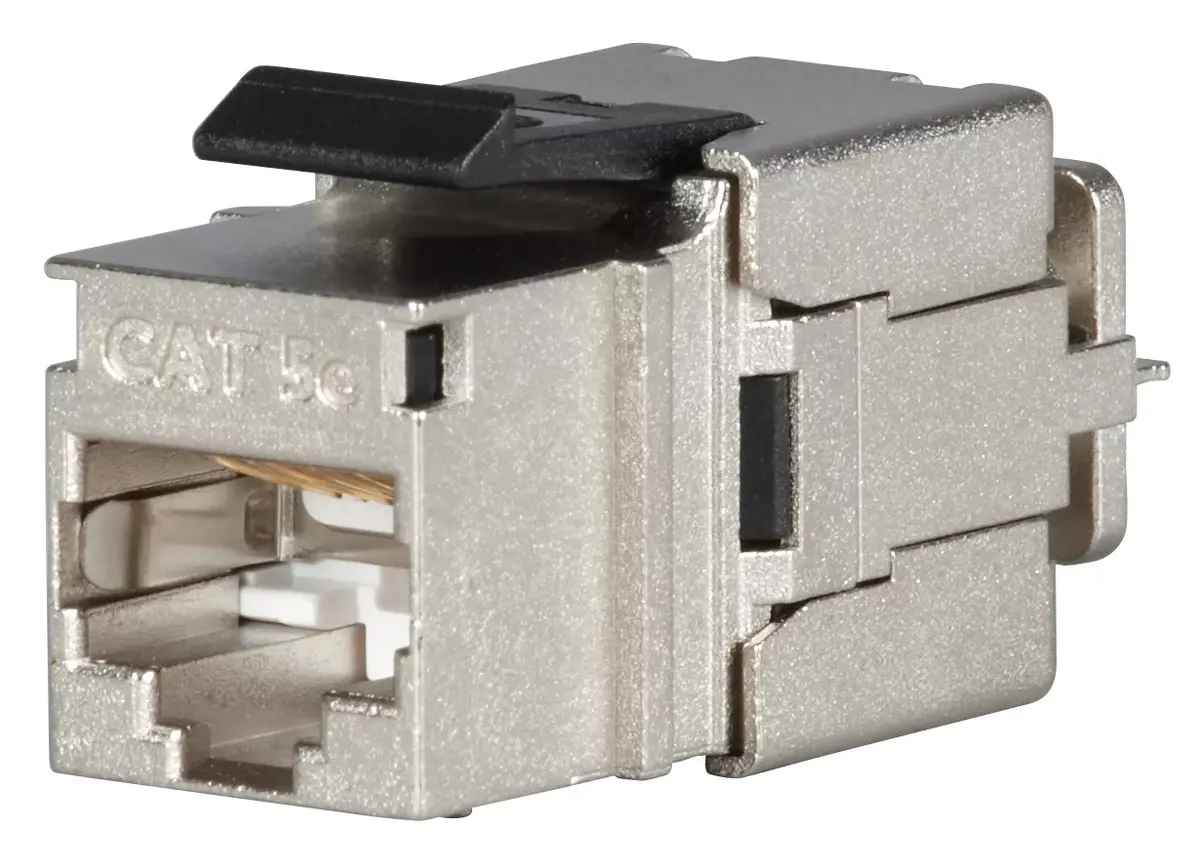 Keystone Jack SOLARIX CAT5E STP SXKJ-5E-STP-BK-NA Photo 1