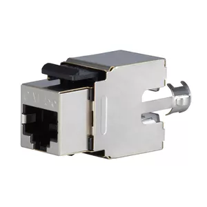 Keystone Jack SOLARIX CAT5E STP SXKJ-5E-STP-BK — RJ45 shielded module, black
