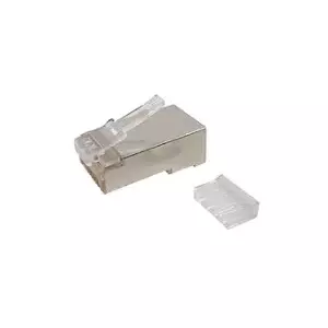 RJ45 CAT6 STP Shielded Connectors for Patch Cable, SOLARIX KRJ45/6SH, 100 pcs
