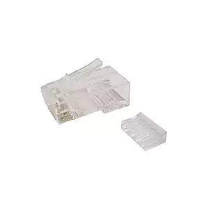 Коннектор RJ45 SOLARIX KRJ45/6 CAT6 UTP, неэкранированный, упаковка 100 шт.