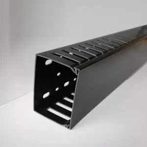 Kabeļu organizators DATACOM 7768 2U 60x80 statņa montāžai