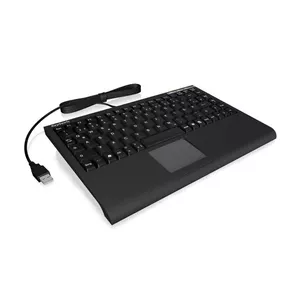 Keyboard KeySonic ACK-540U+ Office USB QWERTY UK English Black