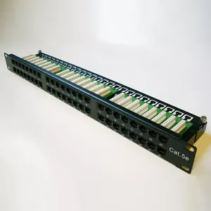 Patch panel DATACOM 3004 48 ports Cat5e 1U UTP 19-inch