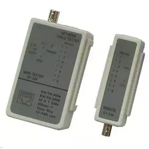 Cable tester DATACOM 4580 LED RJ45 BNC — network cable tester with LED indicators for RJ45 and BNC