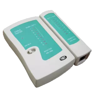 Cable tester DATACOM 4581 LED for RJ45 and RJ11 cables, continuity and wiring check