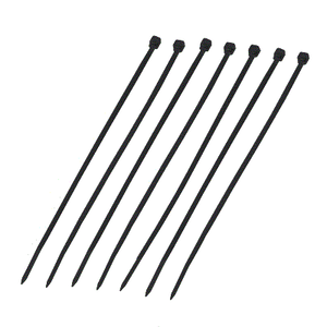 Kabeļu saišķis DATACOM 9307 melns 2,5×200 mm, iepakojums 100 gab.