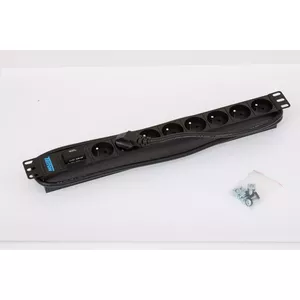 Jaudas sadales iekārta Triton RAB-PD-X07-A1 Melns 8x ČSN 2m 16A