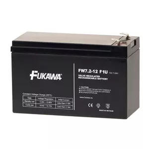 Akumulators FUKAWA FW 7.2-12 F1U (12V 7,2Ah)