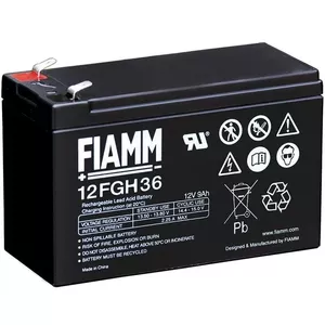 Fiamm svina skābes akumulators 12 FGH 36 12V/9Ah