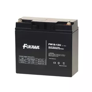 Uzlādējams svina-skābes akumulators FIAMM FUKAWA FW 18-12U 12V 18Ah priekš UPS un rezerves sistēmām