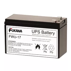 Battery FWU17 replacement for RBC17