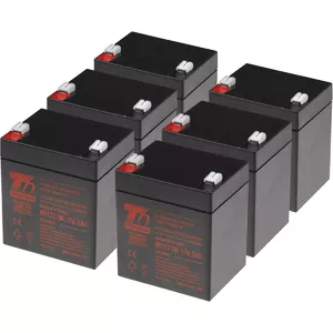 Rechargeable battery kit t6 power RBC141 T6APC0027 12V 7Ah for UPS and backup systems