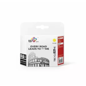Cartridge Canon CLI-521 Yellow TBC-CLI521YE