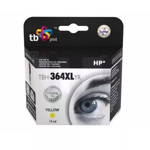 Cartridge HP PS B8550 Yellow remanufactured TBH-364XLYR