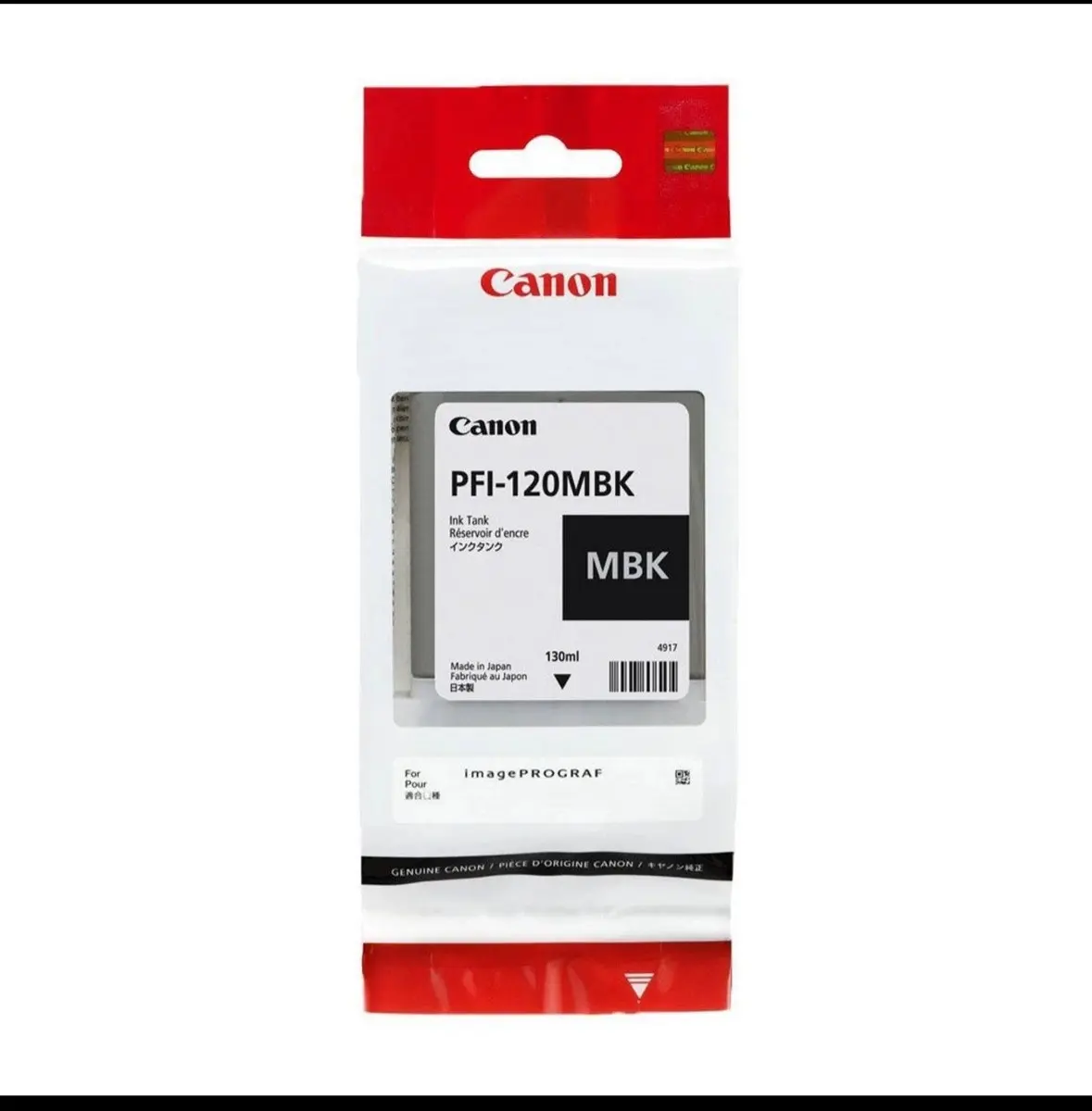 Kārtridžs Canon Ink 2884C001 PFI-120MBK Matēta