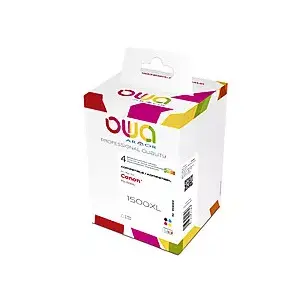 Cartridge OWA ARMOR compatible with Canon PGI1500XL Cyan Magenta Yellow Black