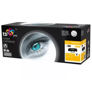 Тонер TB совместимый с Lexmark E260A31E 3000 страниц Черный