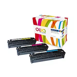 Toner OWA Armor compatible with HP U0SL1AM 3x1800st C M Y