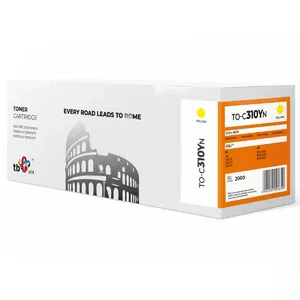 Toner OKI C310 TO-C310YN 1000 pages Yellow