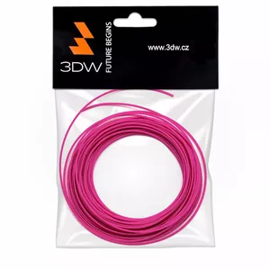 3DW - ABS filaments 1,75mm rozā, 10m, drukāšana 200-230°C