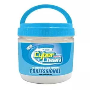 Tīrīšanas želeja CyberClean Professional Maxi Pot 1 kg — atkārtoti lietojams tīrīšanas savienojums klaviatūrām, elektronikai un virsmām