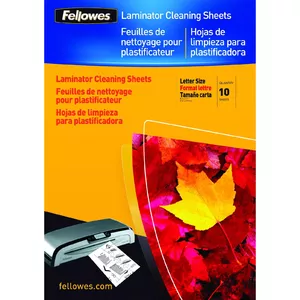 Cleaning & Carrier Sheets Fellowes A4 10 pack