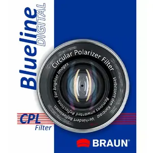 Polarizing filter BRAUN CP-L BlueLine 49 mm