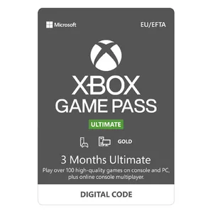 Подписка Game Pass Ultimate Microsoft Xbox Live 3 месяца