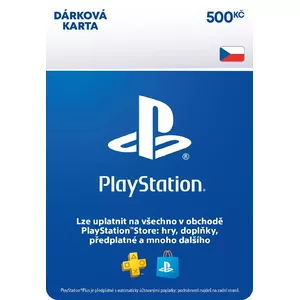 ESD CZ - PlayStation Store e-portfelis - 500 Kč