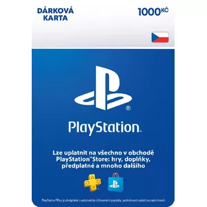 ESD CZ - PlayStation Store e-portfelis - 1000 Kč