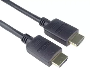 HDMI kabelis PremiumCord HDMI Type A vīrietis - HDMI Type A vīrietis 1.5 m melns 18 Gbit/s HDMI 2.0b apzeltīti kontakti