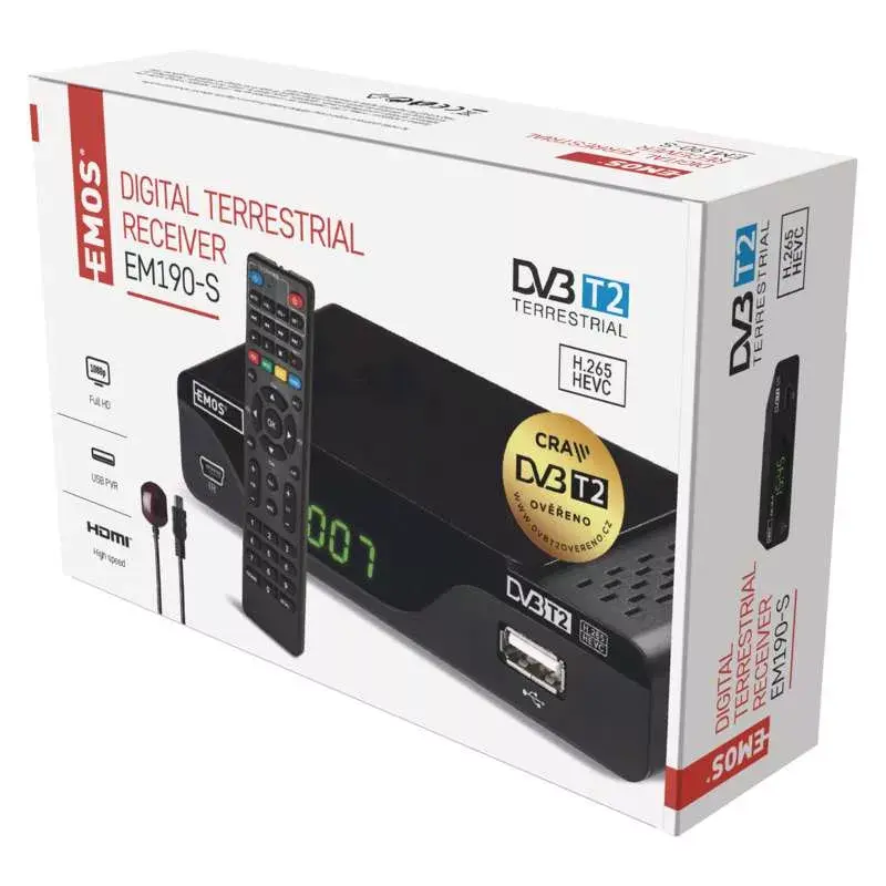 Satellite Receiver Emos EM190-S Photo 3
