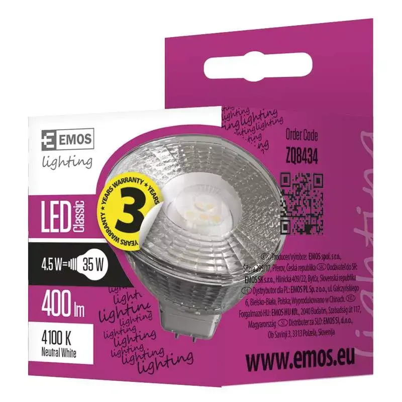 Enerģijas taupīšanas lampa Emos ZQ8434 Photo 4