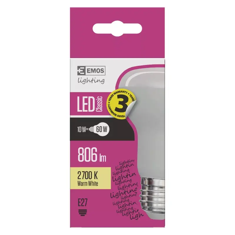 LED spuldze EMOS ZQ7140 10 W E27 Photo 4