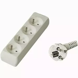 Power Extension PremiumCord PP4-05 5m 4 AC Outlets White