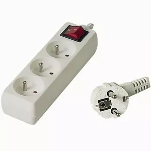 Удлинитель PremiumCord PP3K-03 3 м 3 розетки Белый