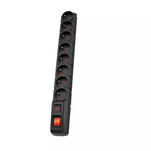 Сетевой фильтр HSK DATA S8 Black 8 AC outlet(s) 230 V