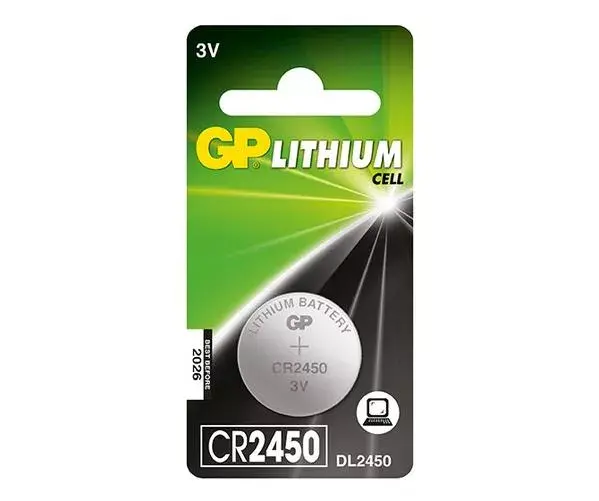 Vienreizējā baterija GP Batteries CR2450 Photo 2
