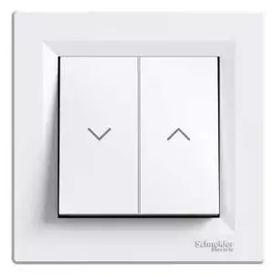 Schneider Electric Asfora blind/roller shutter controller EPH1300121, screwless white