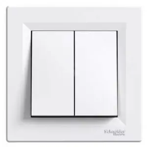 Schneider Electric серийный переключатель Asfora EPH0300121, 5 модулей, безвинтовой, белый