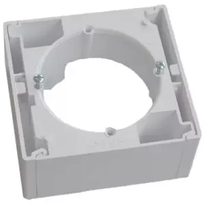 Flush-mount Single-Gang Box Schneider Electric EPH6100121 White for Concealed Wiring