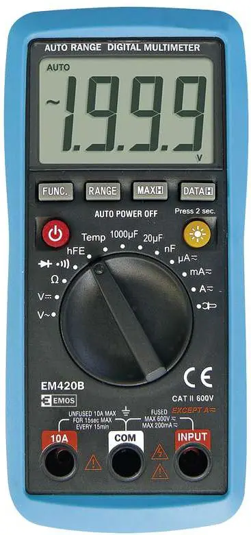 Digital multimeter Emos EM420B Photo 3