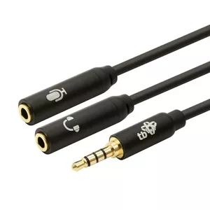 Adapter TB 3.5mm MiniJack splitter 1x 3.5mm male to 2x 3.5mm female, model AKTBXAJ0P2J030B